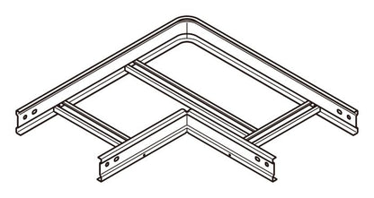 Z-SRLAC20|内・外直角L形分岐ラック