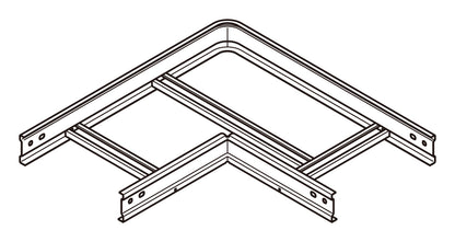 Z-SRLAC60|内・外直角L形分岐ラック