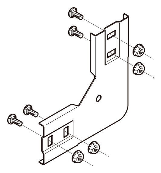 Z-SRVG90|上下ベンド継ぎ金具