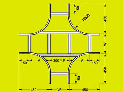 Z-SRX80｜X型分岐ラック