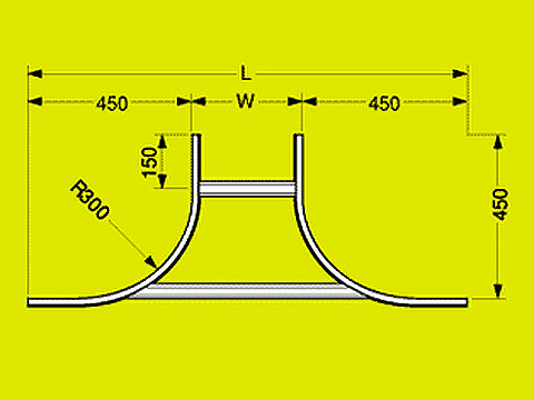 Z-SRZT50|特殊T型分岐ラック