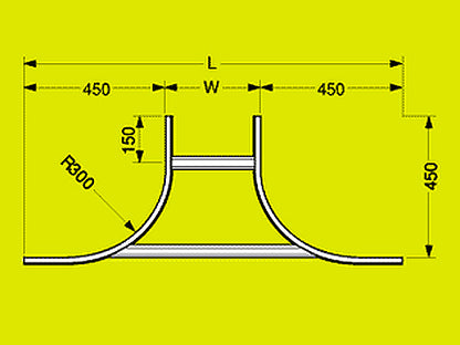 Z-SRZT50|特殊T型分岐ラック