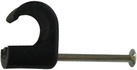 1520080|同軸ケーブル用ステップル黒