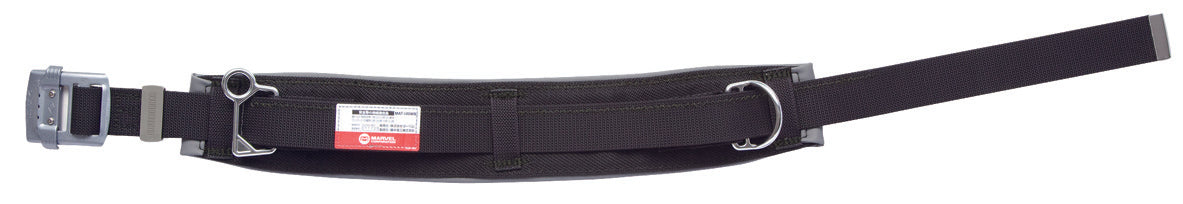MAT-100WBS|柱上安全帯用ベルト Sサイズ 黒