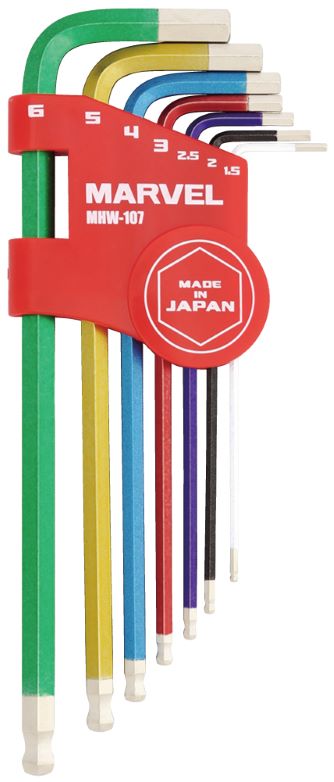 MHW-107|六角棒スパナセット