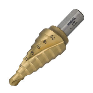 MSB-20G|チタンコーティングステップドリル