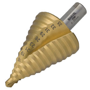 MSB-35G|チタンコーティングステップドリル