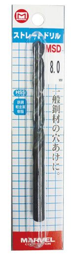MSD-80|ストレートドリル 8.0mm