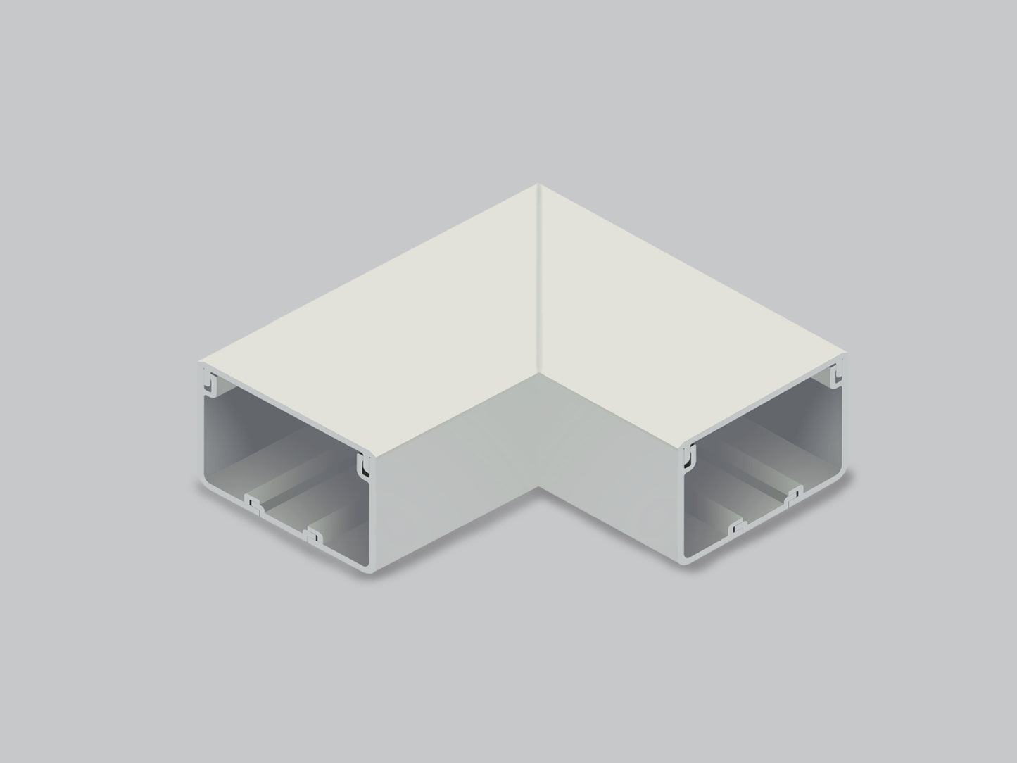 MDM6203|エムケーダクト平面マガリ