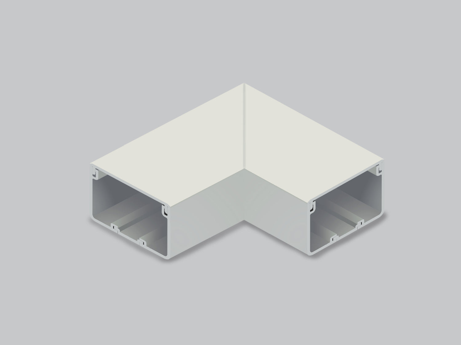 MDM8203|エムケーダクト平面マガリ