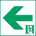 FK20086｜通路表示板 左右B級
