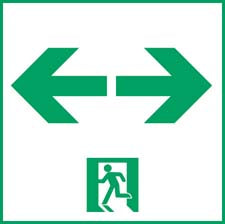 FK20088｜通路表示板 両B級