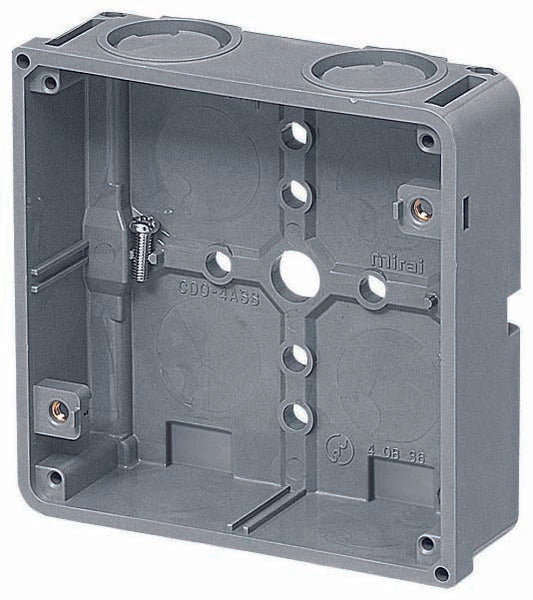 CDO-4ASS｜埋込四角アウトレットBOX