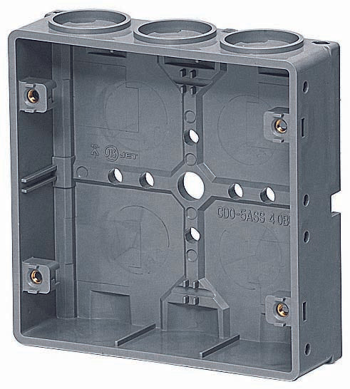 CDO-5ASS｜埋込四角アウトレットBOX