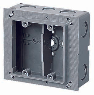 CSW-2N｜樹脂製埋込スイッチボックス