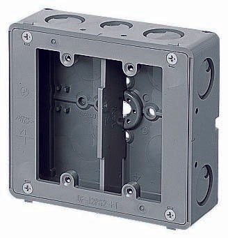 CSW-2NF｜樹脂製埋込スイッチボックス