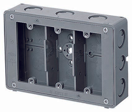 CSW-3NF｜樹脂製埋込スイッチボックス