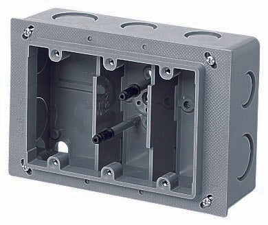 CSW-3NY｜樹脂製埋込スイッチボックス