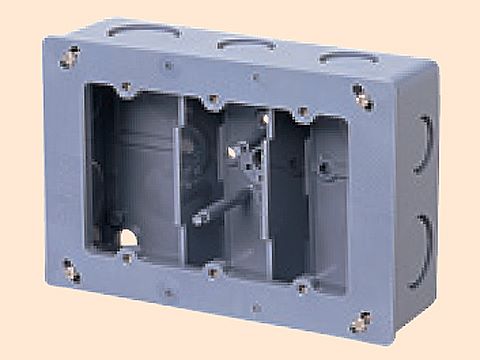 CSW-3NYF｜樹脂製埋込スイッチボックス