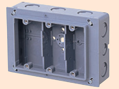 CSW-3N｜樹脂製埋込スイッチボックス