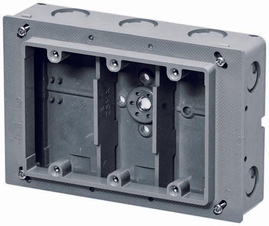 CSW-3SN｜樹脂製埋込スイッチボックス