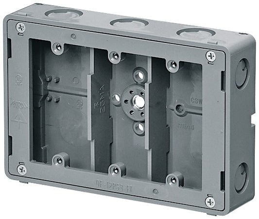 CSW-3SNF｜樹脂製埋込スイッチボックス