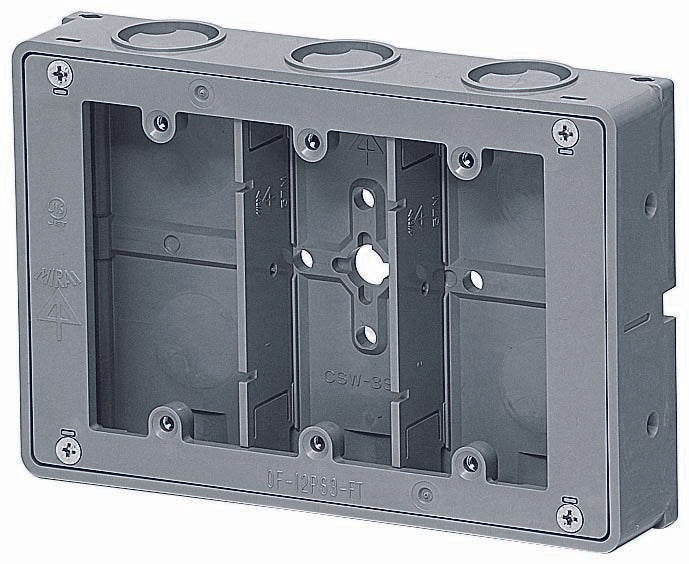 CSW-3SSNF｜埋込スイッチボックス