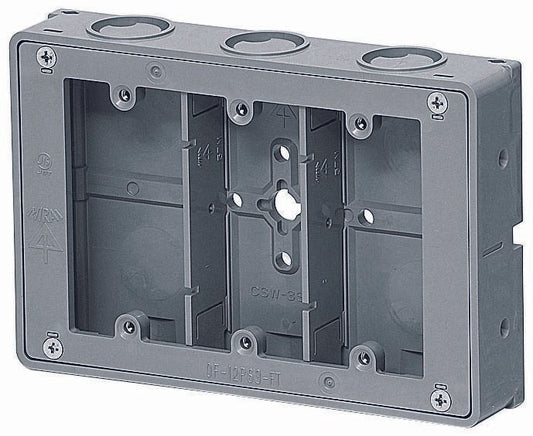 CSW-3SSNF｜埋込スイッチボックス