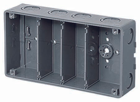 CSW-4N-O｜樹脂製埋込スイッチボックス