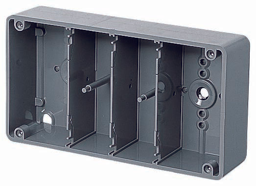 CSW-4-O｜樹脂製埋込スイッチボックス