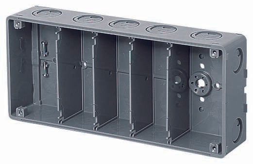 CSW-5N-O｜樹脂製埋込スイッチボックス