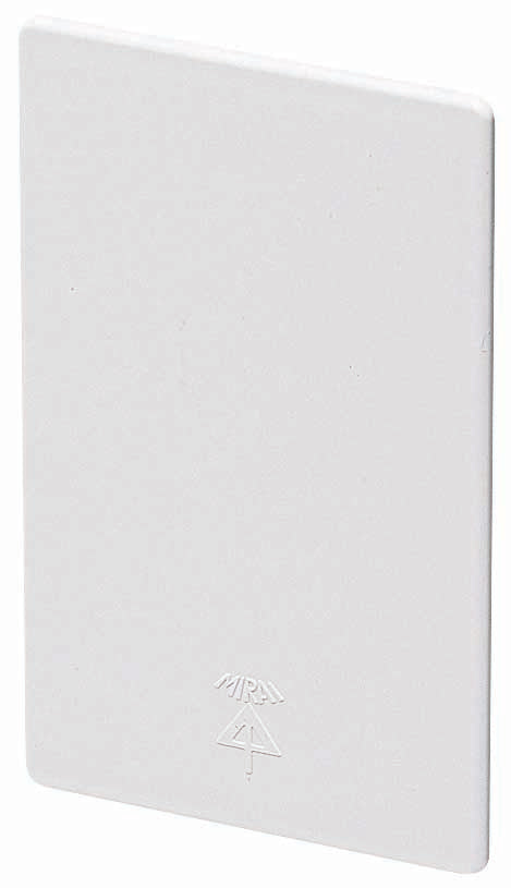 MSB-1FW｜モール用スイッチボックス ブランクカバー カベ白 – 電材Days