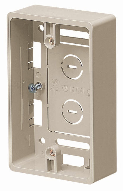 MSB-1SJ｜浅形モール用スイッチBOX