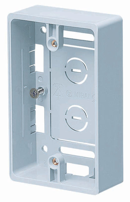 MSB-1SL|浅形モール用スイッチBOX 1個用 ライトブルー – 電材Days