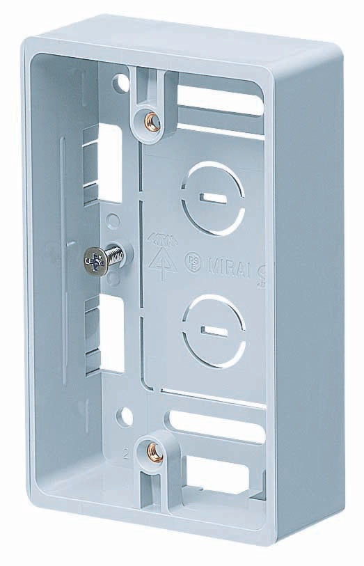 MSB-1SL｜浅形モール用スイッチBOX