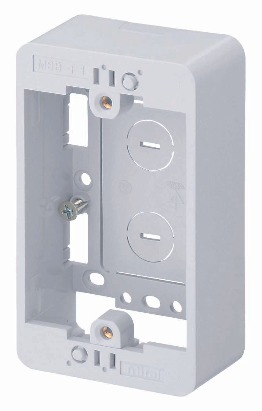 MSB-F1W｜モール用スイッチボックス