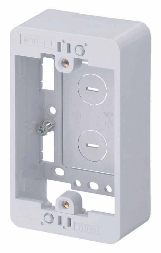 MSB-F1W｜モール用スイッチボックス