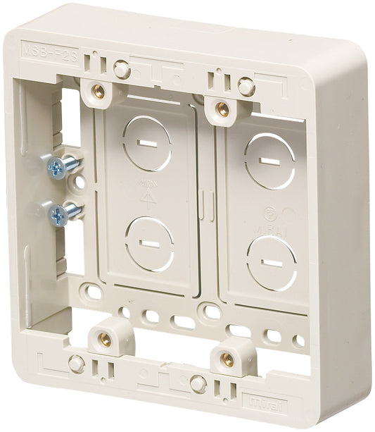 MSB-F2S｜モール用スイッチボックス