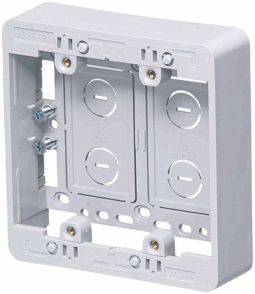 MSB-F2SW｜モール用スイッチボックス