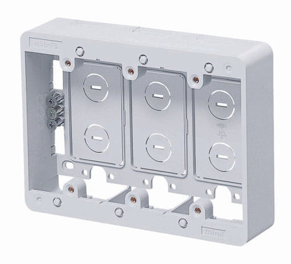 MSB-F3W｜モール用スイッチボックス