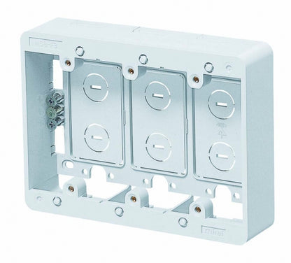 MSB-F3W｜モール用スイッチボックス