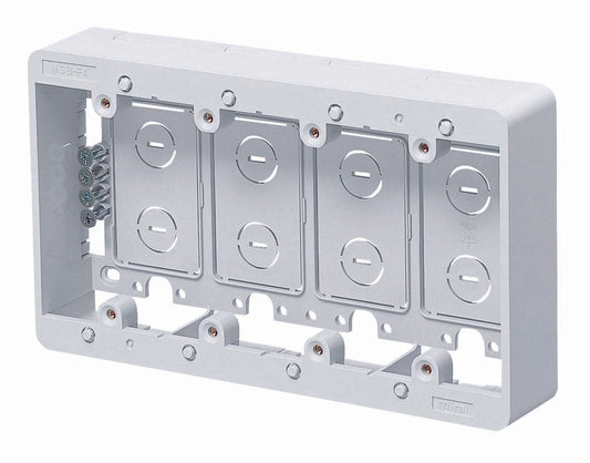 MSB-F4W｜モール用スイッチボックス