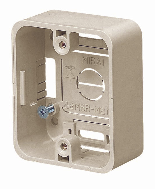 MSB-M2J｜モール用スイッチボックス