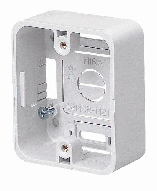 MSB-M2W｜モール用スイッチボックス