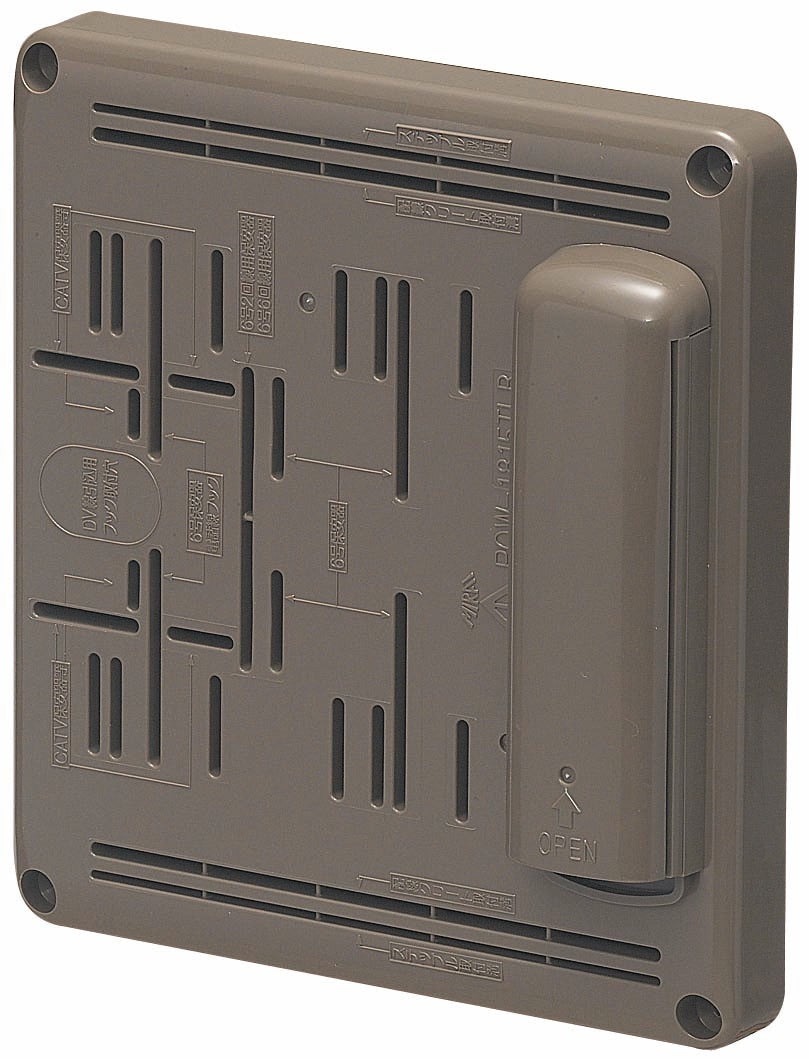 POW-1815TLB｜電話保安器用ポリ台