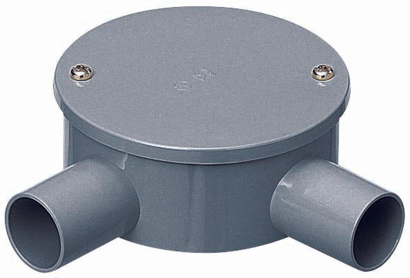 PVM14-2LK｜露出用丸形ボックス14カブセ