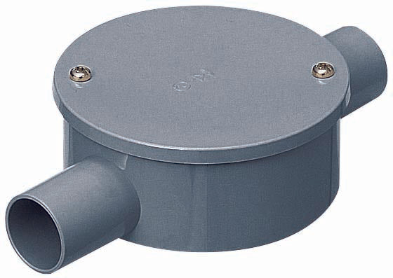 PVM16-2SK｜露出用丸形ボックス16カブセ