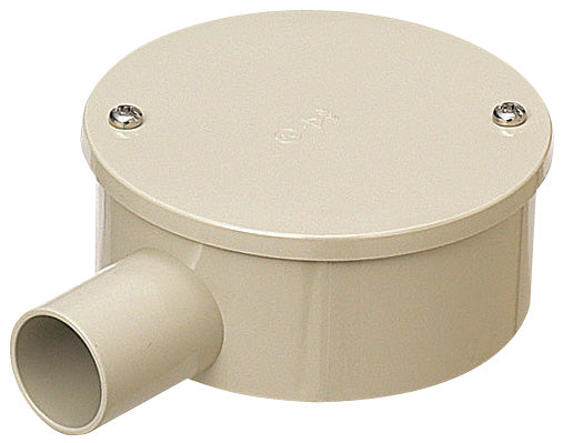 PVM22-1KJ｜露出用丸形ボックス22カブセ