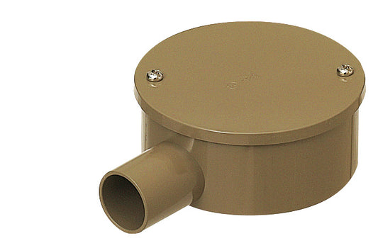 PVM22-1KLB｜露出用丸形ボックス22カブセ