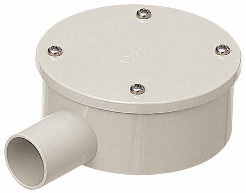 PVM22-1KPM｜露出用丸形ボックス22 防水